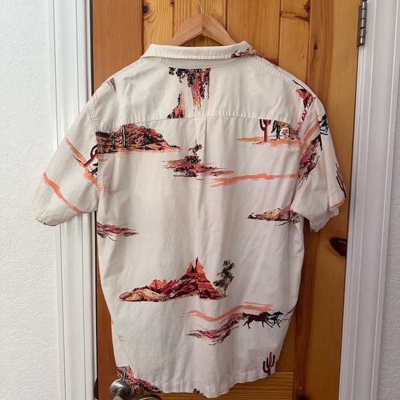 Men’s Wrangler western short sleeve button up - Picture 4 of 5